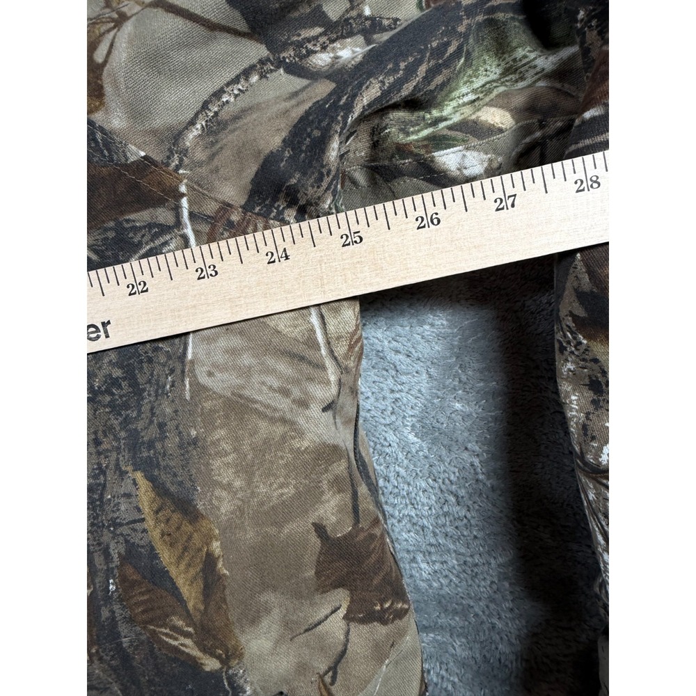 Realtree Camo Insulated Hunting Jacket Parka Mens L 42-44 Hooded Winter Coat - Picture 4 of 8